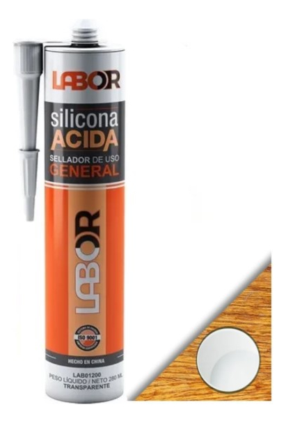 Sellador silicona  280ml BLA neutro LABOR LAB01211 PR No indica nº