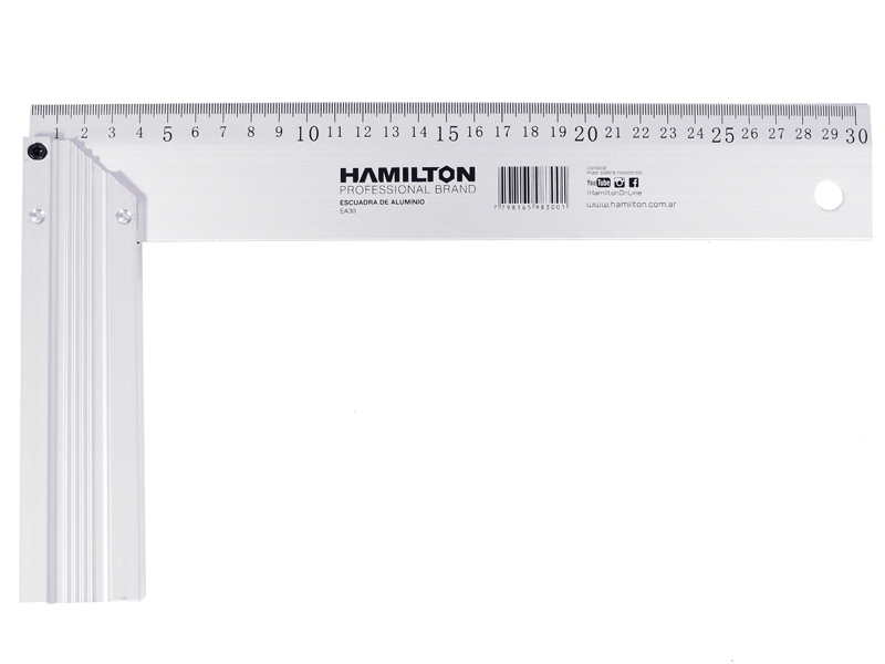 Escuadra carpintero 300mm Alum HAMILTON EA30 EA30 nº