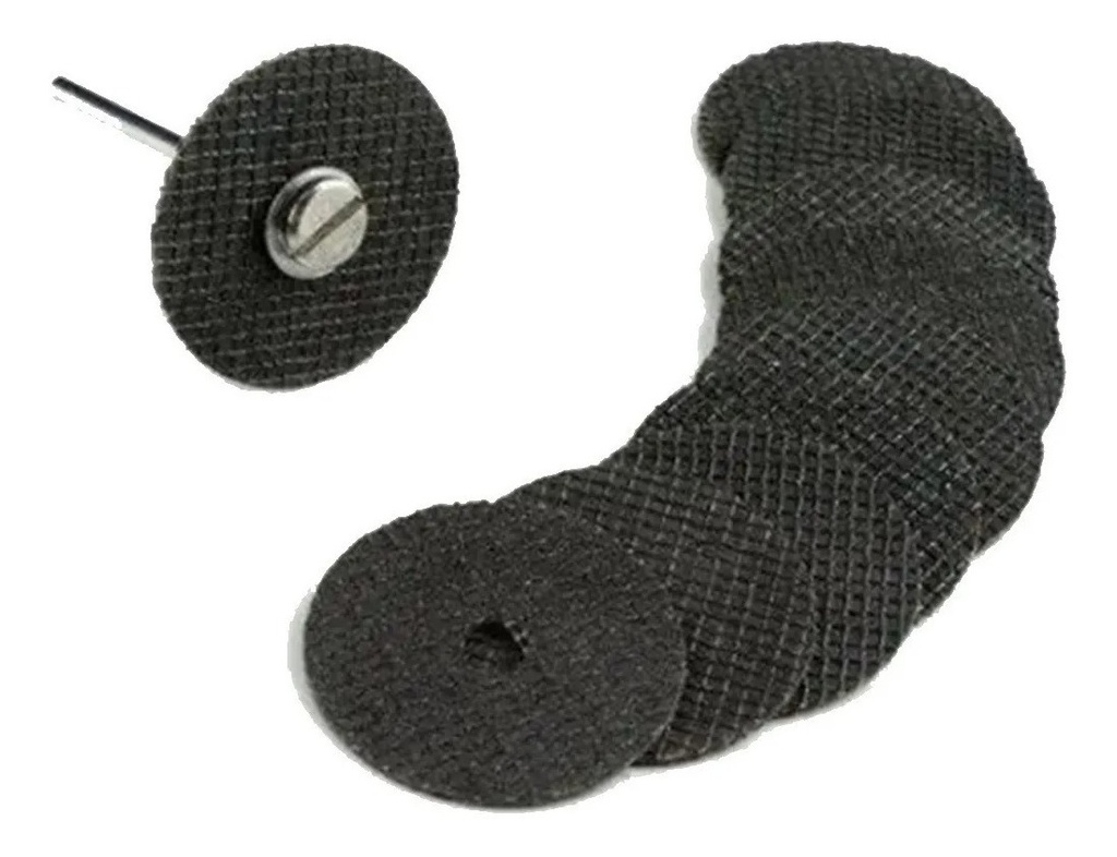 Disco de corte Jgo  10p + 1 centro p-Dremel RUHLMANN 00803 RU8500 Jueg