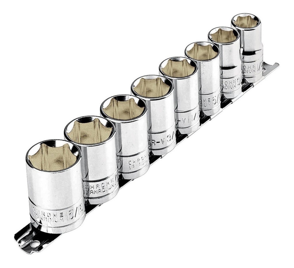 Bocallaves juego  1/2"   8p  13/24mm 21176 JD-1-2X9MM-P TRUPER