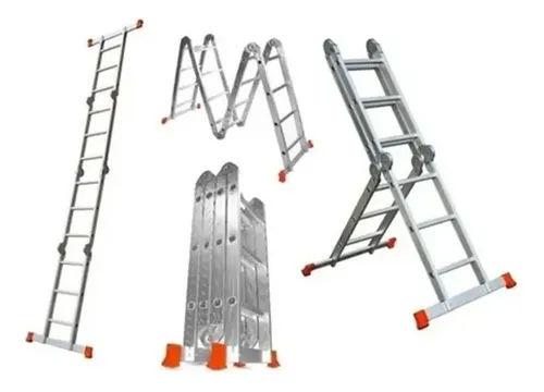 Escalera plegable  4,70M Alum  4x4 16esc LE400 LUSQTOFF
