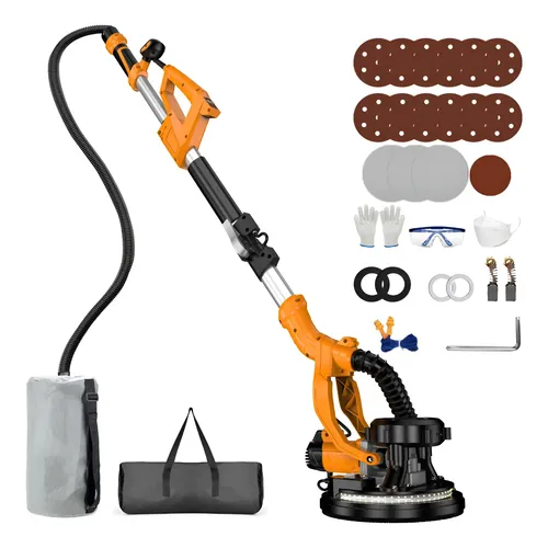 Lijadora alisador de pared  220mmD  750W  800/1700rpm con bolsa y maletín LQAP-220B LUSQTOFF