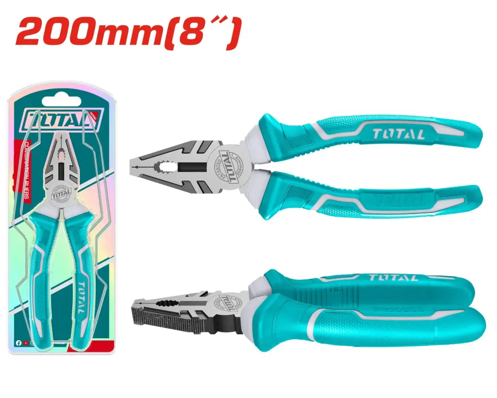 Pinza electricista universal  200mmL (8") THT110806P XPI002000 TOTAL
