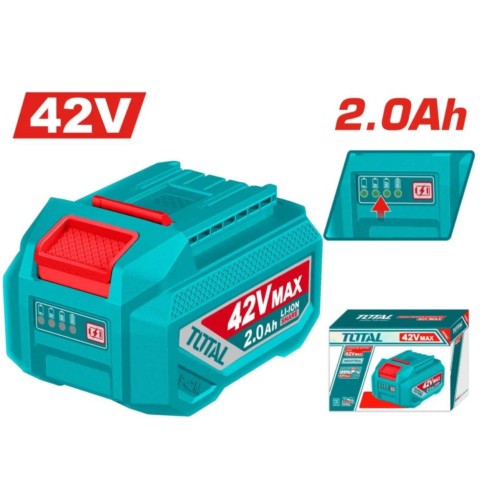 Batería 42V Litio 2.0A INDUSTRIAL V42IBA200 TFBLI42201 TOTAL