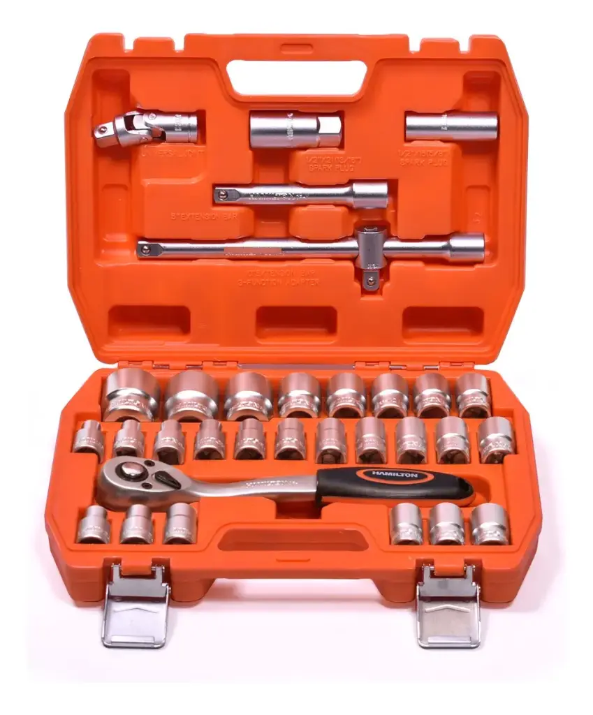 Juego de bocallaves 1/2"  32p p-mecanica JB12 HAMILTON