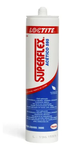Sellador silicona  300ml TRA acetica Superflex 878788 LOCTITE