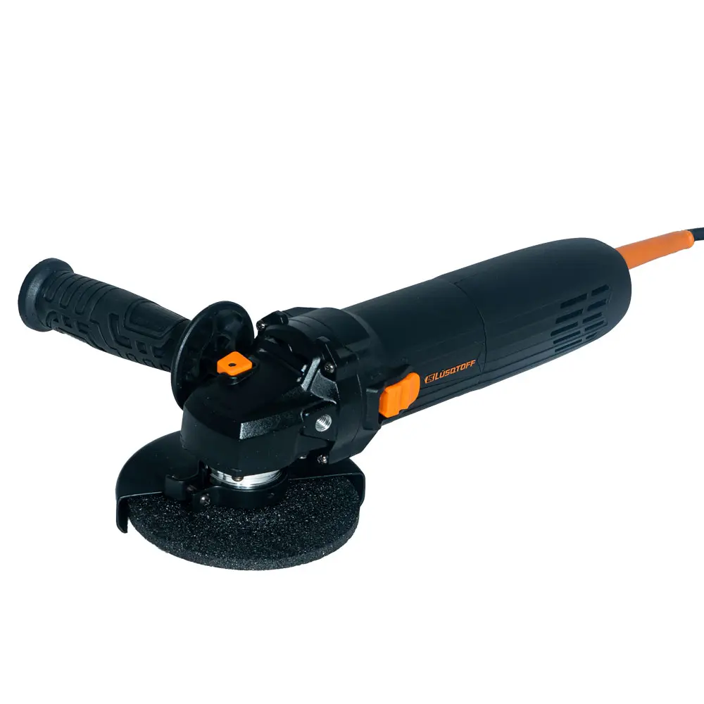 Amoladora angul D125 5" 220V 1400W velocidad variable y protección antipolvo BLACK SERIES AML1400-9 LUSQTOFF