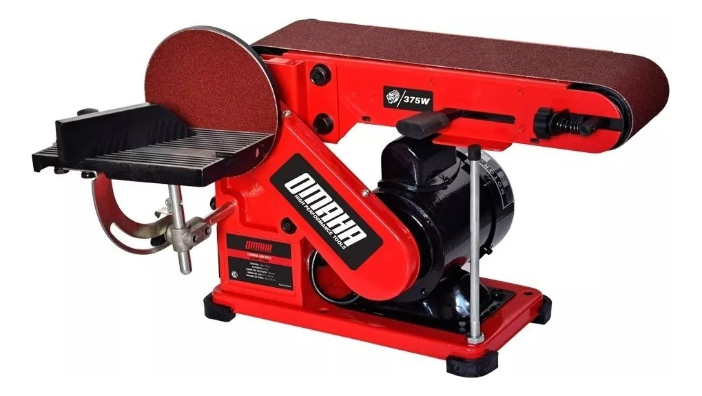 Lijadora de banda 100x915mm   375W 1420rpm OMAHA Lijadora de banda LBD3756 nº