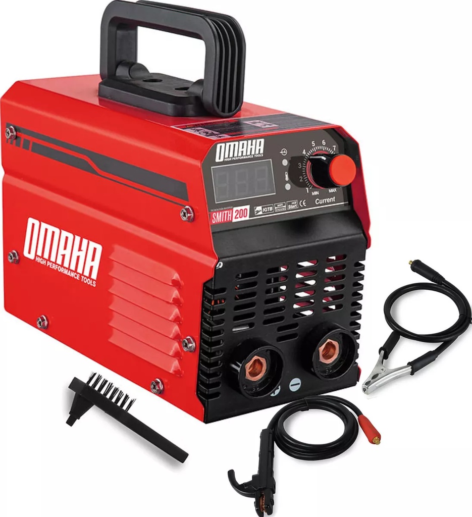 Soldadora Inverter   200A 220V  5100W SMITH-200 OMAHA nº