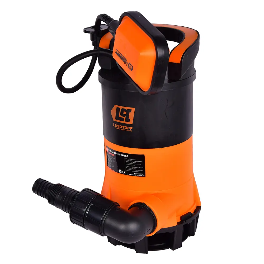 Bomba sumerible     250W   6500L/h 1_1/4" 3 en 1 LLP-250 LUSQTOFF