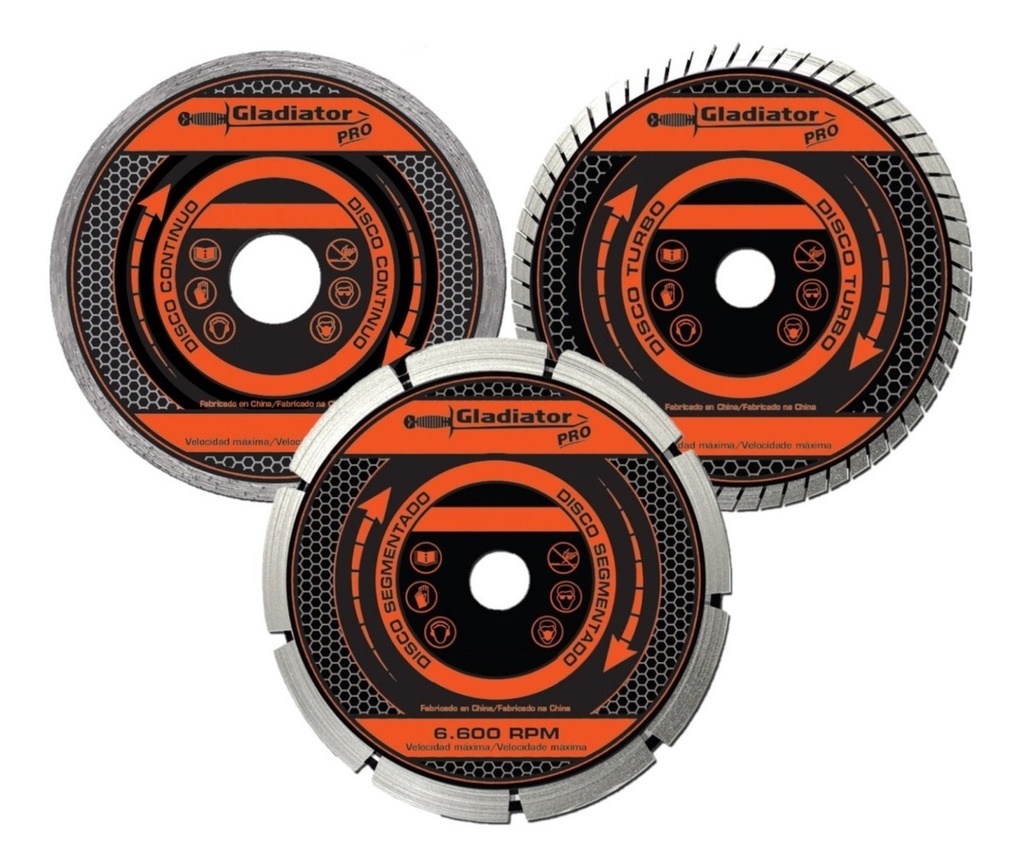 Disco diama D180  d22 continuo ENERGY/GLADIATOR/NEO DDC180/1 nº