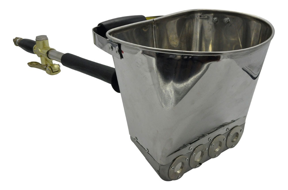 Pistola pala revocadora neumática p-pared 1/4"Gas 840lts/min AR193 LUSQTOFF