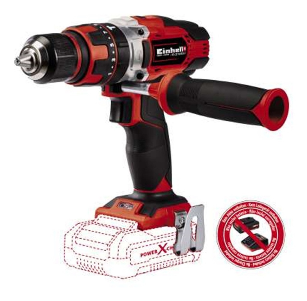 Taladro-percutor a bat  13mmD 18V 48nm 4513926 TE-CD 18-48 Li Solo EINHELL