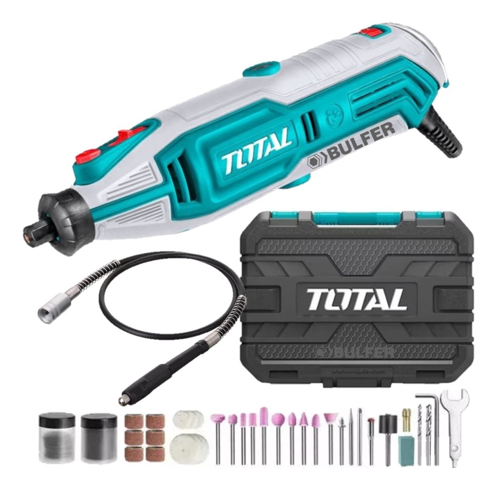 Torno-mini 220V 130W +accesorios y tripa TG513326-4 VMT00131M TOTAL