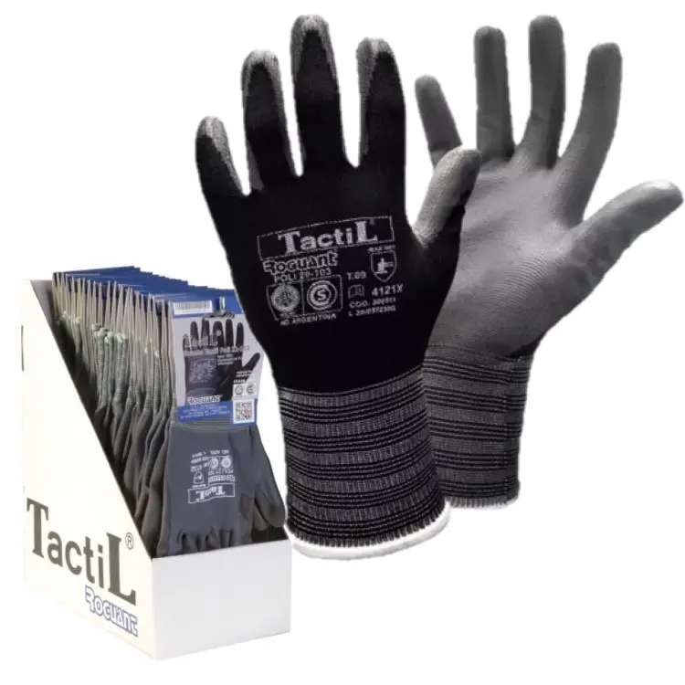 Guante tactil Poli 21-103 #09 RGT 300511 6716 Par