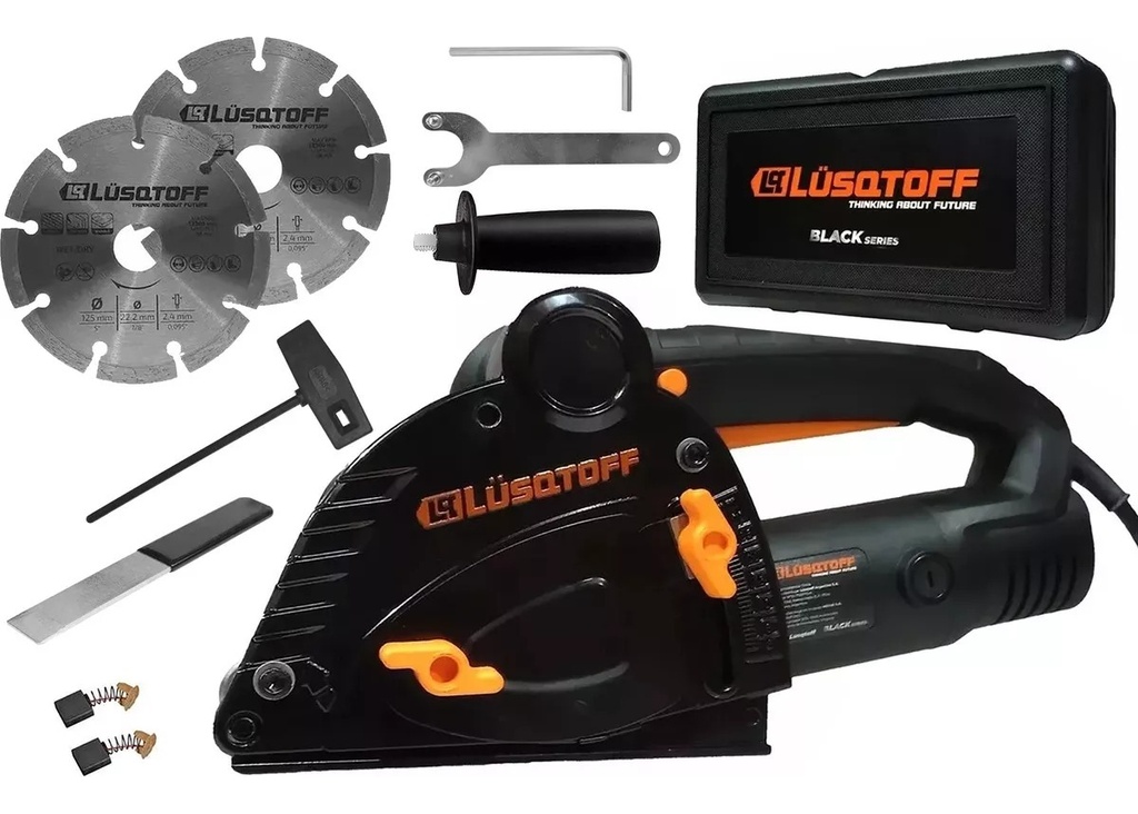 Acanaladora de muro 1500W 8500rpm ACPL1500-9 LUSQTOFF