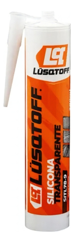 Sellador silicona  280Gr TRA acetica SITL78-9 LUSQTOFF n°