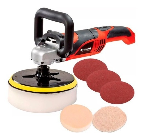 Lustra-pulidora 180mmD 1100W LCD rosca M-14 1000-3500rpm 2093265 CC-PO 1100/2E  EINHELL