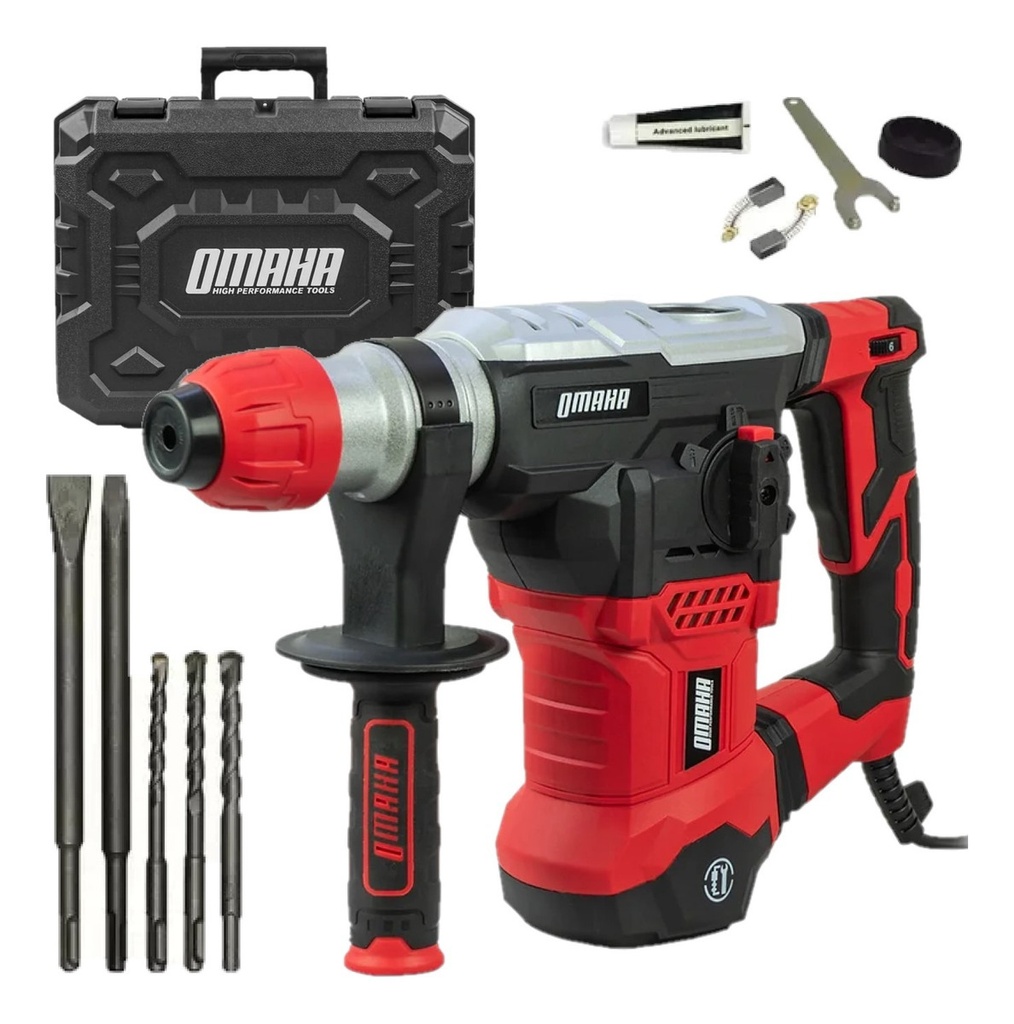 Rotomartillo   32mmD 1500W  6.0J SDS Plus RM-32PLUS OMAHA