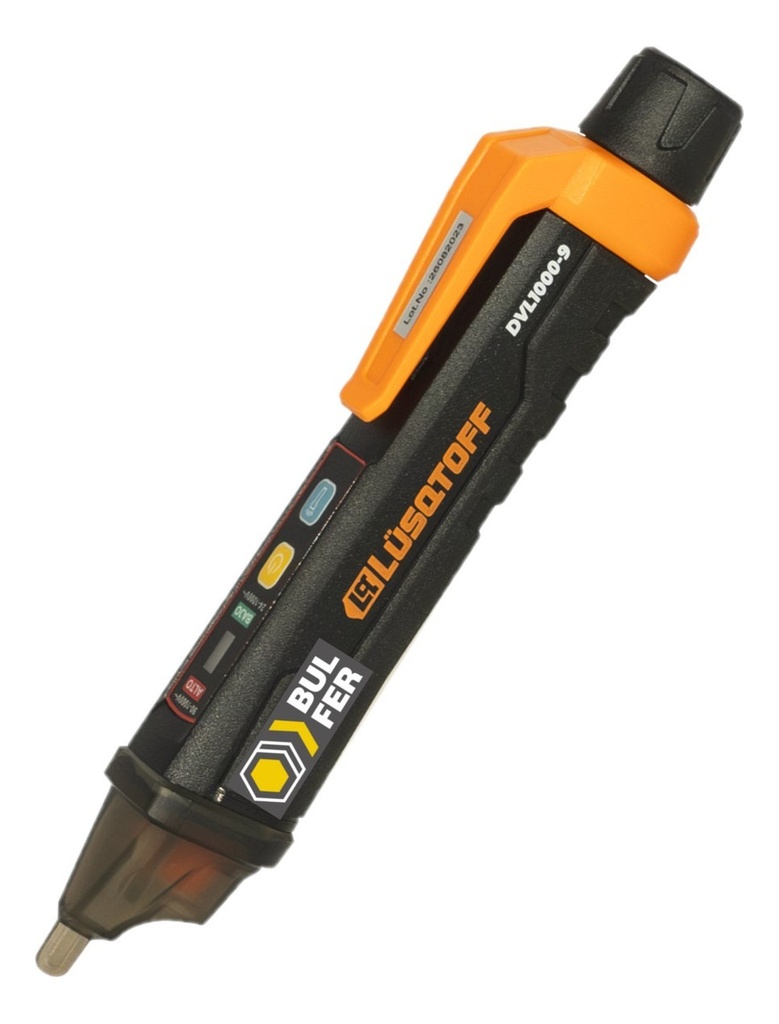 Detector de voltaje 1000V c-led y vibración DVL1000-9 LUSQTOFF