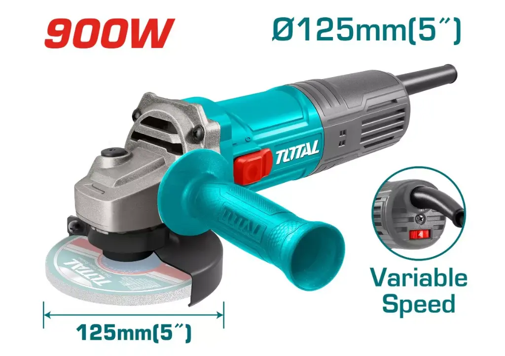 Amoladora angul D125 220V  900W Vel Variable 11000rpm TG109125565-4 VAMI0910M TOTAL