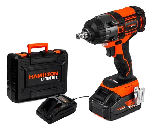 Llave de impacto enc 1/2'' 20V 515nm + maletín + 1 batería 4.0A BRUSHLESS BLT113 HAMILTON
