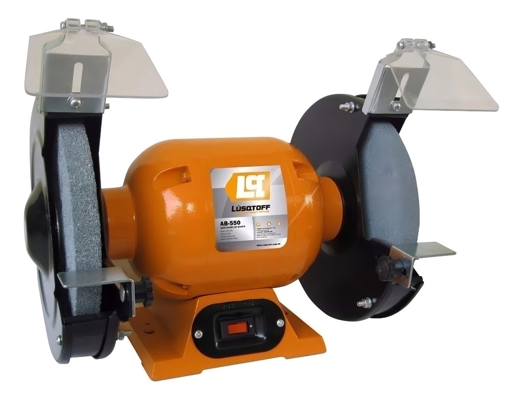 Amoladora de banco 0,75HP 200mm 2950rpm 550W AB-550 LUSQTOFF