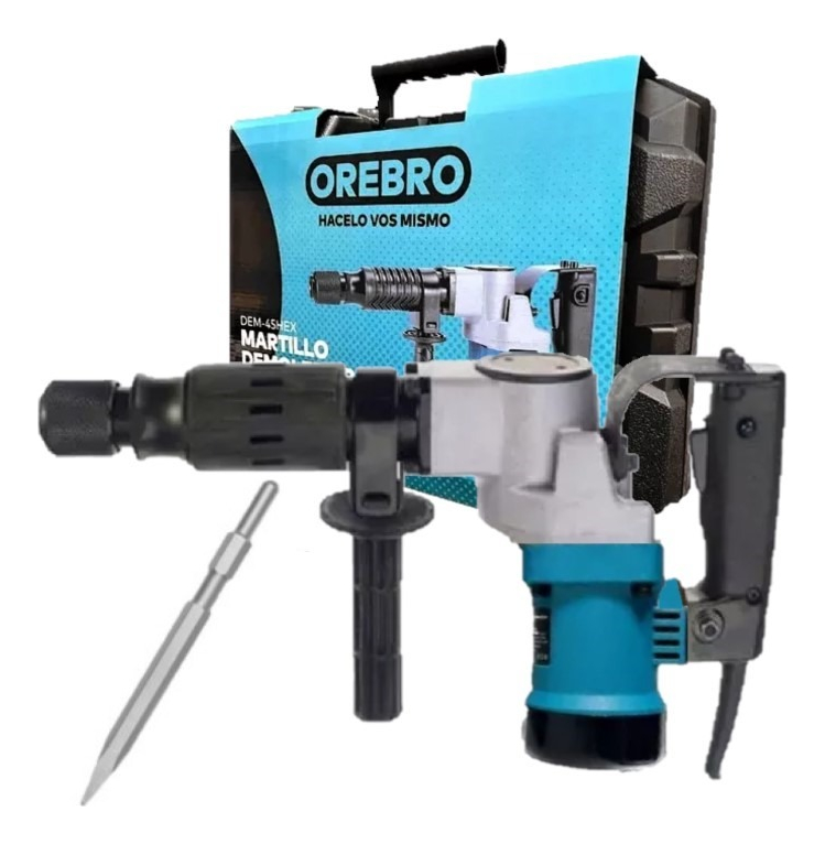 Martillo demoledor  1500W  2900gpm 10J c-mal DEM-45HEX OREBRO BY OMAHA
