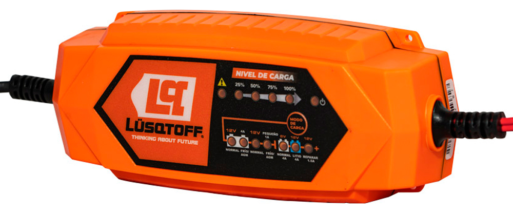 Cargador bateria  12Vcc   4,0A 70W Smart LCT-4000 LUSQTOF
