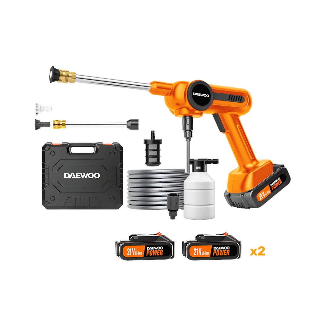 Hidrolavadora inalambrica 7 Bar 2 Bat 21V Maletín DAX65-LI DAX65-LI DAEWOO DAX65-LIn°