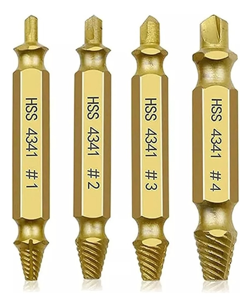 Extractor tornillo mecha macho izq Jgo  4p RUHLMANN RU23051 Jueg