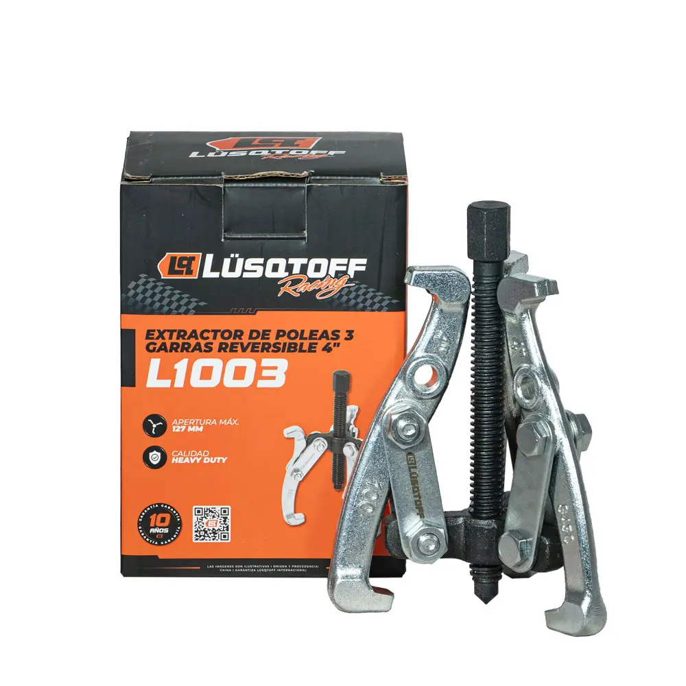 Extractor de poleas 3 garras 127mm (4") CR-V L1003 LUSQTOFF