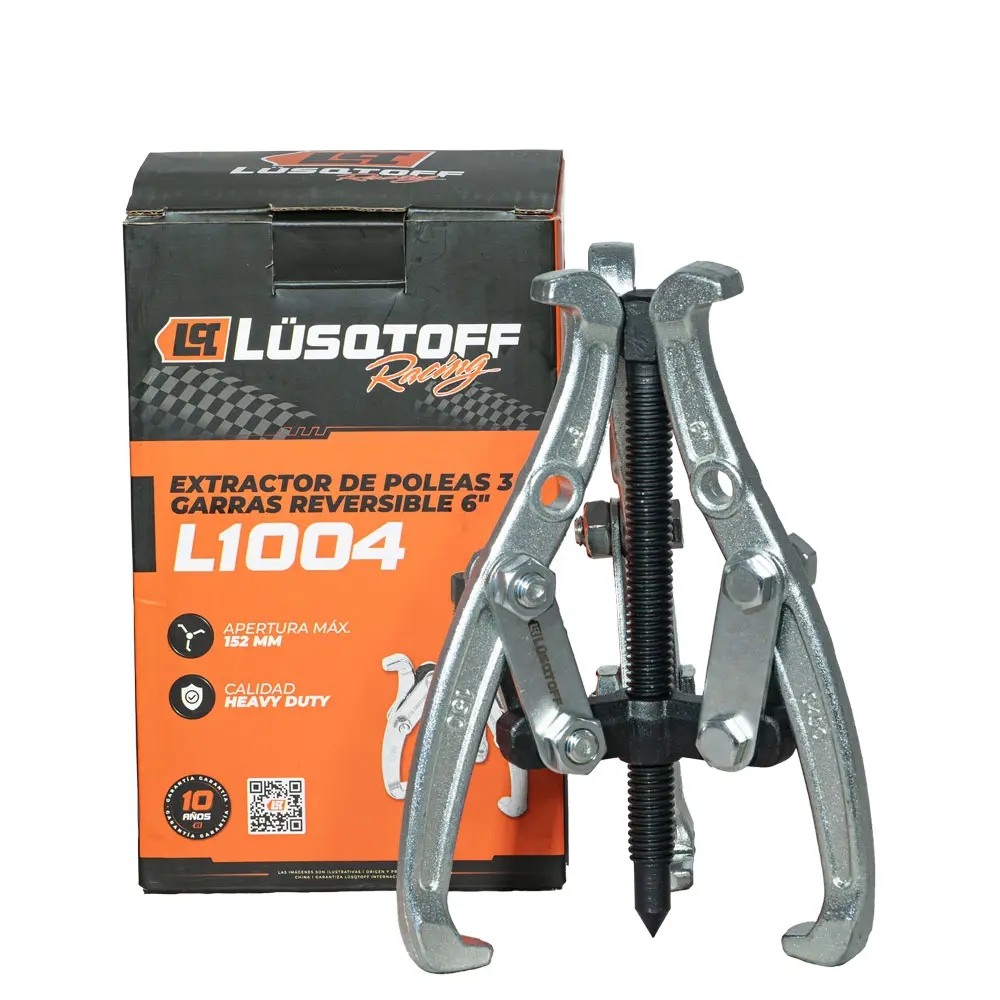 Extractor de poleas 3 garras 152mm (6") CR-V L1004 LUSQTOFF