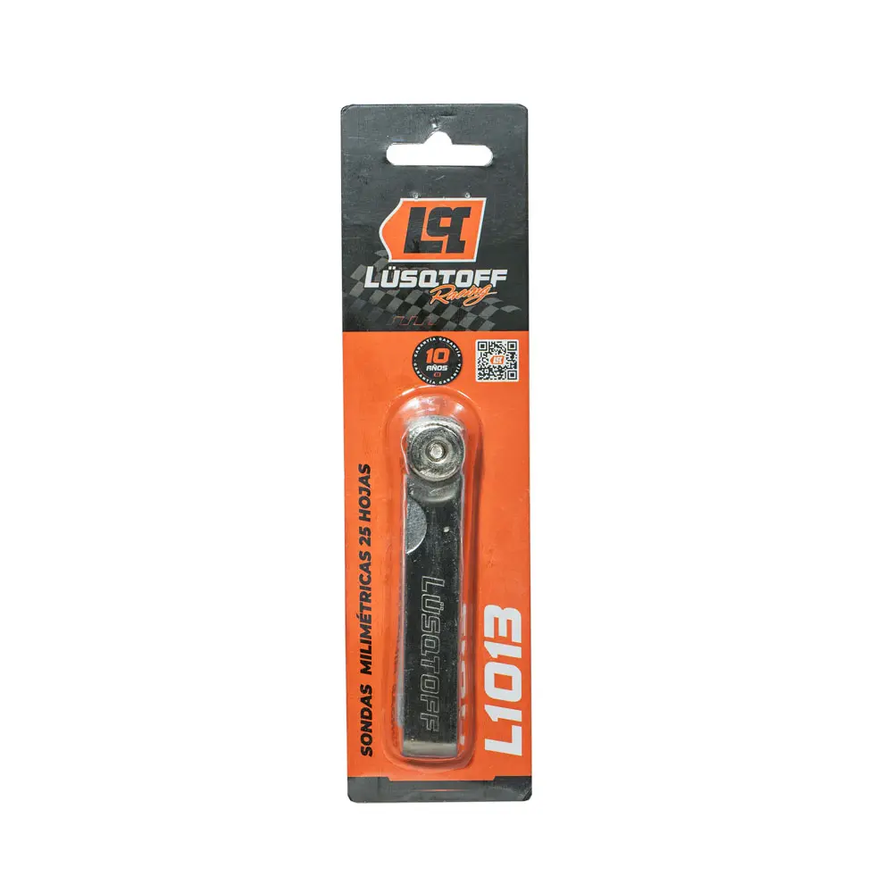Juego de sondas 25 piezas 0,04 -1,0 mm milimétricas inoxidable L1013 LUSQTOFF