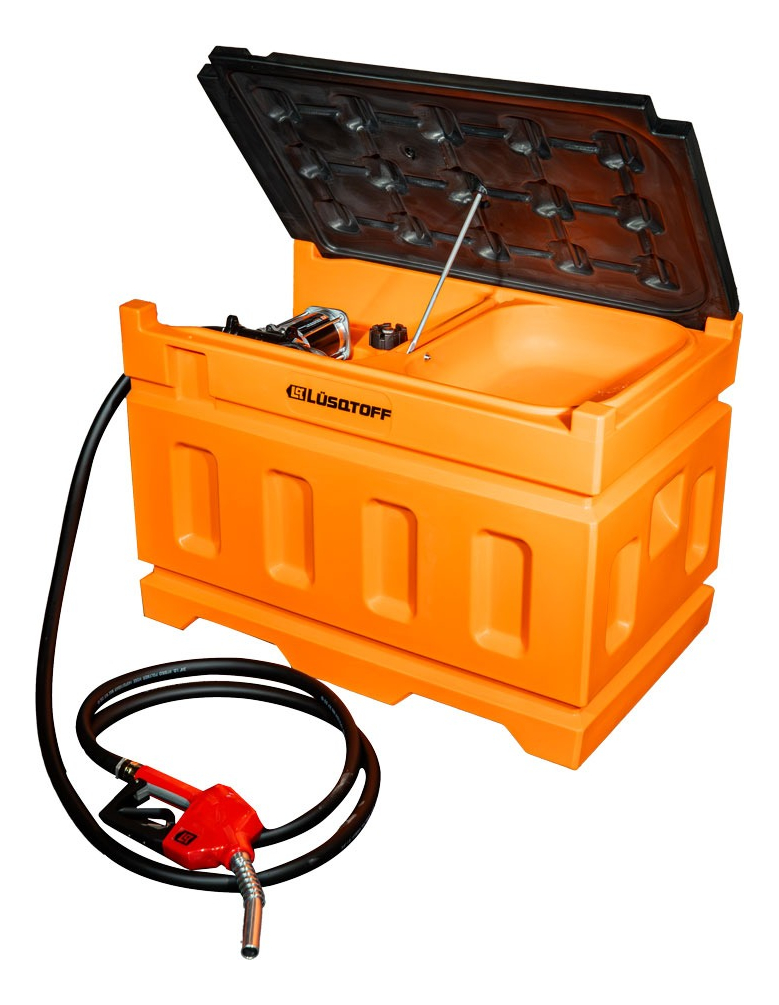 Tanque surtidor para combustible 180Lts 12V 1/4HP 57L/min TSC180-8 LUSQTOFF