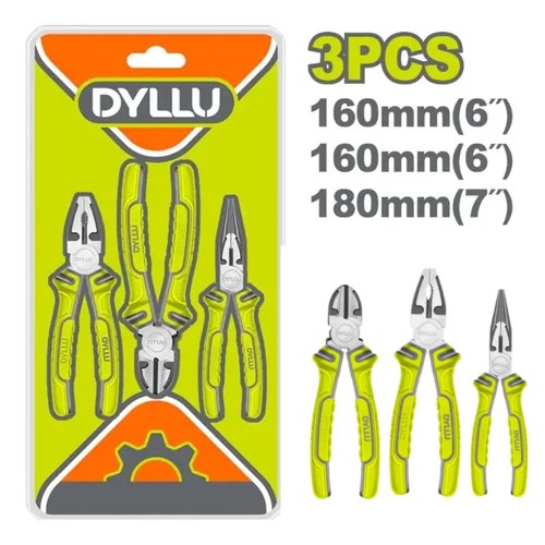 Kit de tres pinzas 6 y 7" DTPS0603 DMPIK3P66 DYLLU