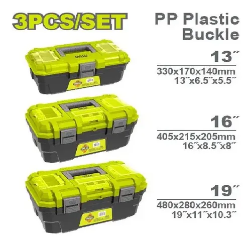 Set de 3 Cajas de Herramientas DTTB2103 DMBCS3CP0 DYLLU 