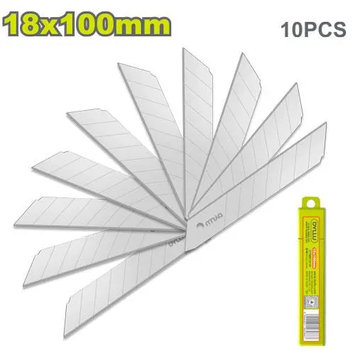Set de Cuchillas 18x100mm 10 Pcs DTMK1K18 DCHCC1810 DYLLU