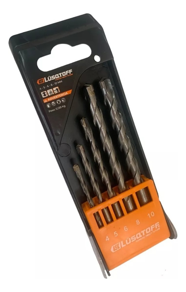 Juego mechas Widia 4-10 5pcs JMV5-9 LUSQTOFF