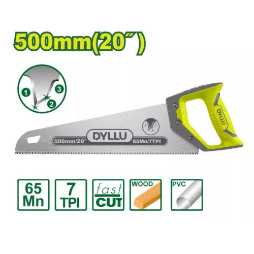 Serrucho de precision 500mm DTHW8G20 DMHCSP500 DYLLU