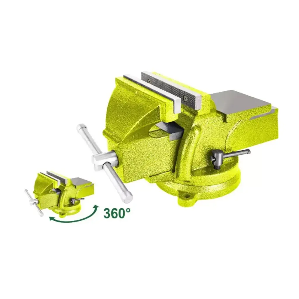 Morsa prensa de banco 200mm (8") giratoria c-yunque DTBV1A08 DMSUPB200 DYLLU