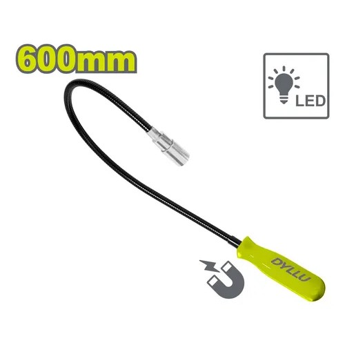 Recoge piezas magnetico flexible con LED 2,25 Kg DTME4E61 DMTARF220 DYLLU