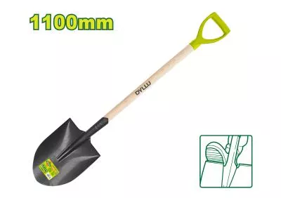 Pala punta corazón cabo madera 1100mm DTSE1327 DMPJPCO11 DYLLU