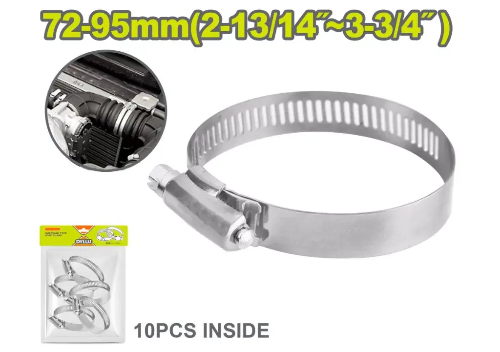 Abrazadera de acero 72-95mm  DTHU2913 DCCPAA260 DYLLU