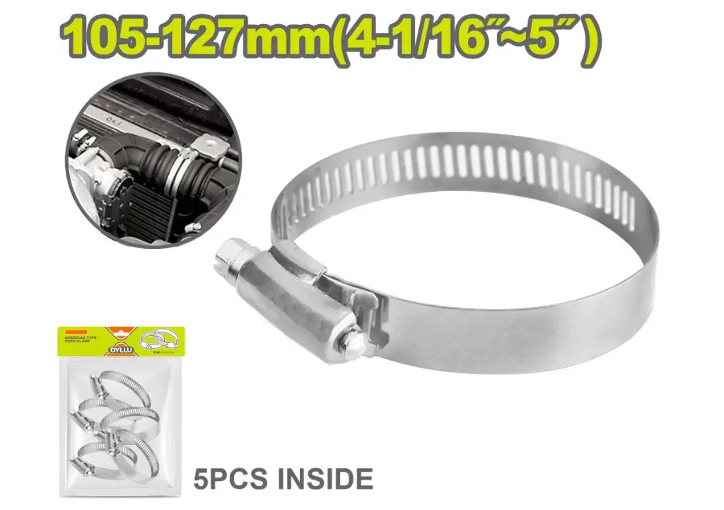 Abrazadera de acero 105-127mm  DTHU2917 DCCPAA300 DYLLU