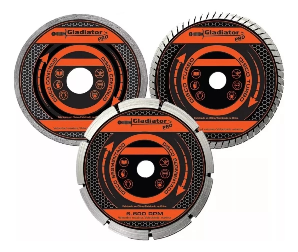 Disco Diamantado Segmentado 230x22,2mm DYLLU DTDC1K05 DTDC1K05 DCDIS2322 DYLLU