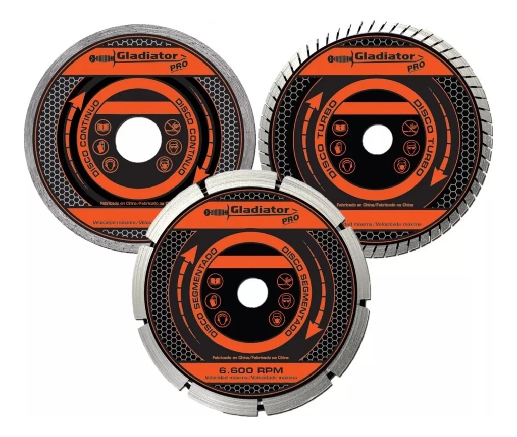 Disco Diamantado Turbo 180x22,2mm DYLLU DTDC3K04 DTDC3K04 DCDIT1822 DYLLU