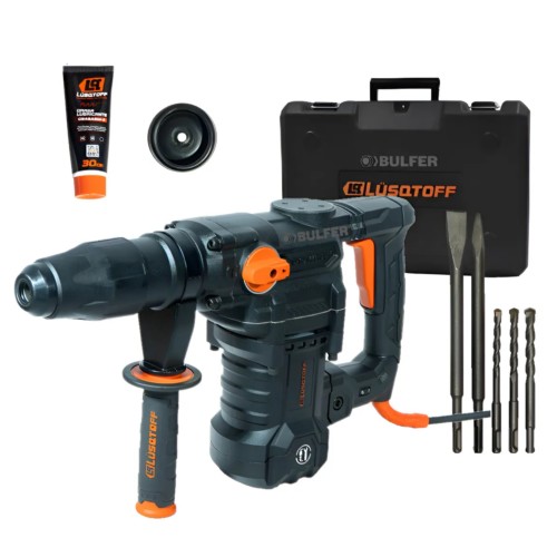 Rotomartillo SDS Max 1600W 10J Black Series + Kit RML1600-9 LUSQTOFF