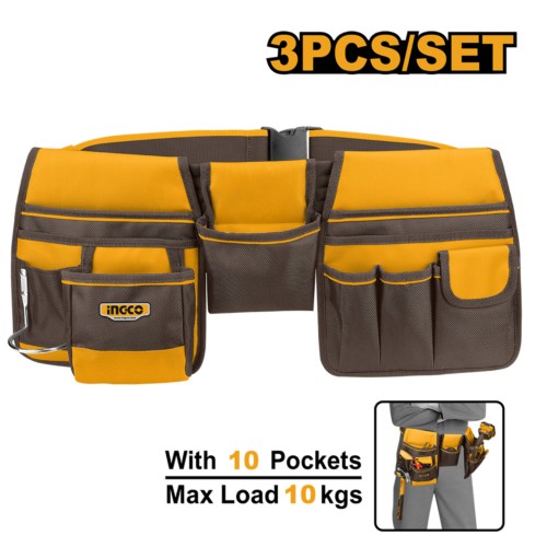 Cinturón porta Herramientas cartuchera HTBP020328 INGCO