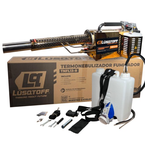 Termonebulizador fumigador pulverizador 15-20Mts 13lts TNFL13-8 LUSQTOFF